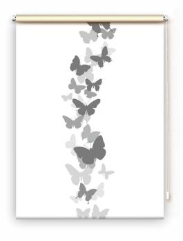 Rollo Papalone grey , Rollo, Motivrollo, Rollo mit Druck, Fotorollo, bedrucktes Rollo, Fensterrollo,verdunkelndes Rollo, Sonnenschutz Rollo